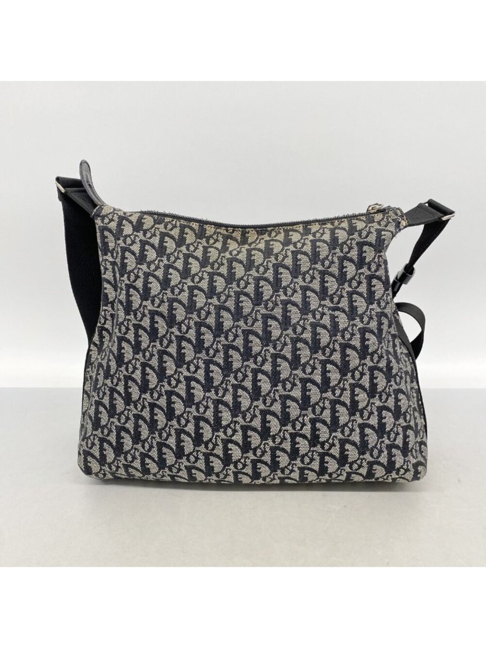 Dior Shoulder Bag Trotter Canvas Black Silver - Picture 9 of 9